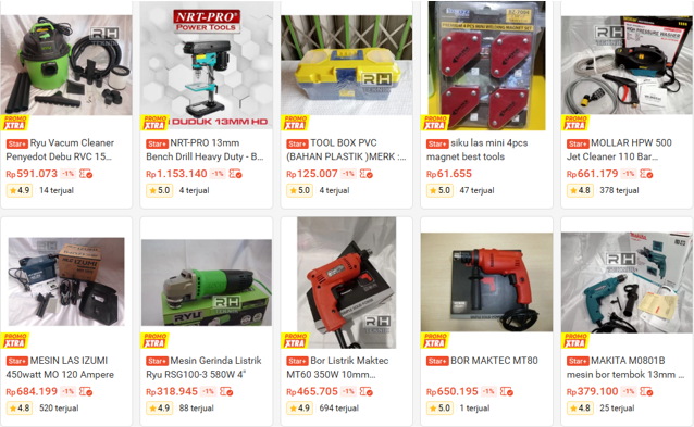 Produk Alat Teknik Lainnya Harga Mulai Dari 100 Ribuan